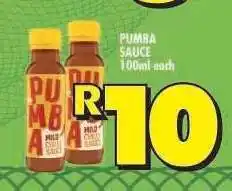 Shoprite PUMBA SAUCE offer