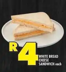 Shoprite WHITE BREAD CHEESE SANDWICH offer