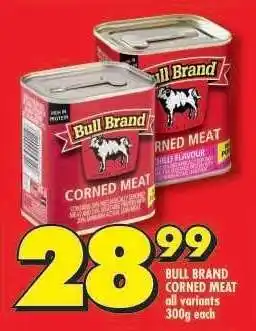 Shoprite Bull Brand Corned Meat offer