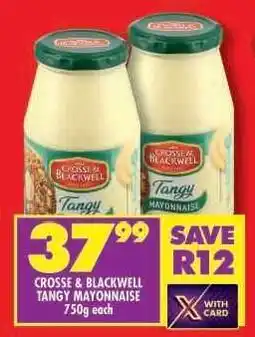 Shoprite CROSSE & BLACKWELL TANGY MAYONNAISE offer