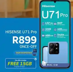 Pick n Pay HISENSE U71 Pro offer