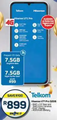 Pick n Pay Hisense U71 Pro 32GB offer
