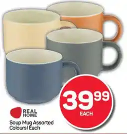 Pick n Pay Hypermarket Soup Mug Assorted Colours offer