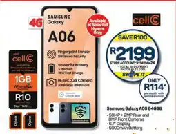 Pick n Pay Samsung Galaxy A06 64GB offer