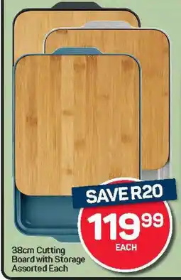 Pick n Pay Hypermarket 38cm Cutting Board with Storage offer