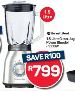 Pick n Pay Hypermarket Bennett Read 1.5 Litre Glass Jug Power Blender offer