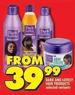 Shoprite Dark and Lovely Hair Products offer