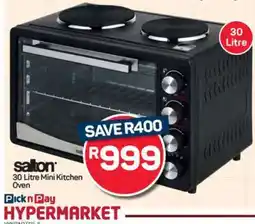 Pick n Pay Hypermarket Salton 30 Litre Mini Kitchen Oven offer