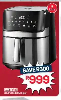 Pick n Pay Hypermarket Goldair 8 Litre Digital Air Fryer offer