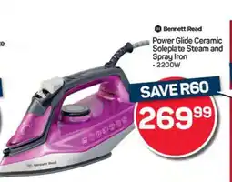 Pick n Pay Hypermarket Bennett Read Power Glide Ceramic Soleplate Steam and Spray Iron offer