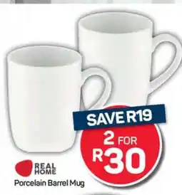 Pick n Pay Hypermarket Porcelain Barrel Mug offer