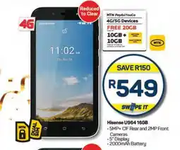 Pick n Pay Hisense U964 16GB offer