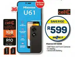 Pick n Pay Hisense U61 32GB offer