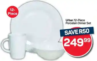 Pick n Pay Hypermarket Urban 12-Piece Porcelain Dinner Set offer
