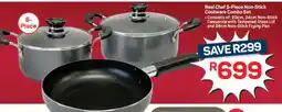 Pick n Pay Hypermarket Real Chef 5-Piece Non-Stick Cookware Combo Set offer