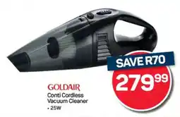 Pick n Pay Hypermarket Goldair Conti Cordless Vacuum Cleaner offer