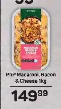 Pick n Pay PnP Macaroni, Bacon & Cheese 1kg offer