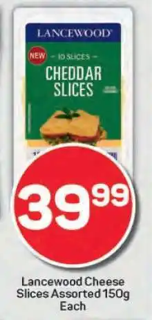Pick n Pay Lancewood Cheese Slices Assorted offer