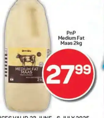Pick n Pay PnP Medium Fat Maas 2kg offer