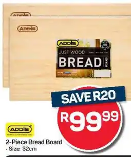 Pick n Pay Hypermarket 2-Piece Bread Board offer