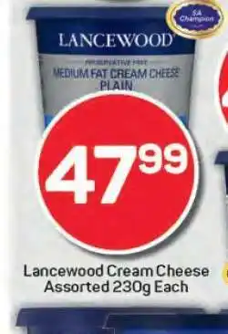 Pick n Pay Lancewood Cream Cheese offer
