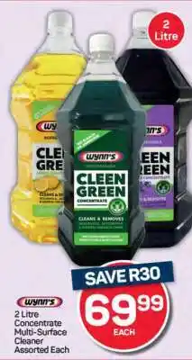 Pick n Pay Hypermarket Wynn's Cleen Green Concentrate offer