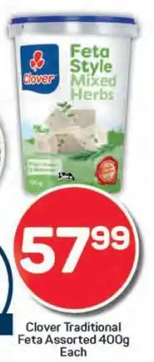 Pick n Pay Clover Traditional Feta Assorted 400g offer