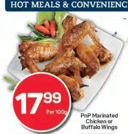 Pick n Pay PnP Marinated Chicken or Buffalo Wings offer