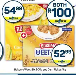 Pick n Pay Bokomo Weet-Bix 900g and Corn Flakes 1kg offer