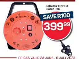 Pick n Pay Hypermarket Selectrix 10m 10A Closed Reel offer