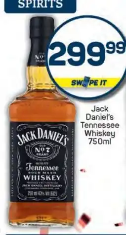 Pick n Pay Jack Daniel's Tennessee Whiskey offer