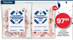 Pick n Pay no name Frozen Chicken Drumsticks or Wings offer