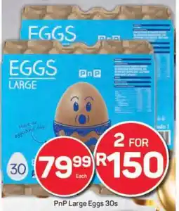 Pick n Pay PnP Large Eggs 30s offer