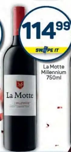 Pick n Pay La Motte Millennium 750ml offer