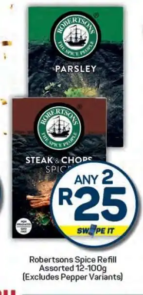 Pick n Pay Robertsons Spice Refill offer