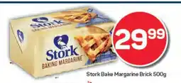 Pick n Pay Stork Bake Margarine Brick 500g offer