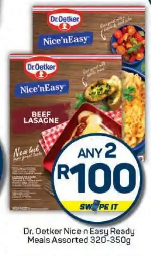 Pick n Pay Dr. Oetker Nice 'n Easy Ready Meals Assorted offer