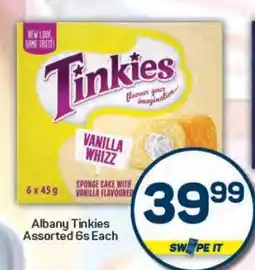 Pick n Pay Albany Tinkies Assorted 6s Each offer