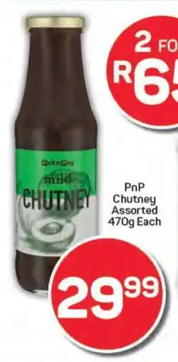 Pick n Pay PnP Chutney Assorted offer