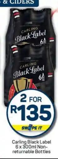 Pick n Pay Carling Black Label offer