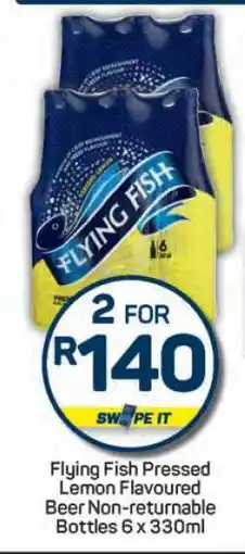 Pick n Pay Flying Fish Pressed Lemon Flavoured Beer offer