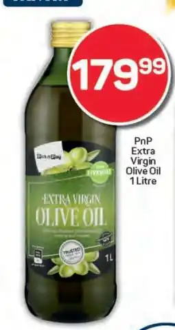 Pick n Pay PnP Extra Virgin Olive Oil 1 Litre offer