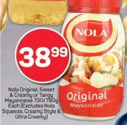 Pick n Pay Nola Original Mayonnaise offer