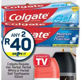 Pick n Pay Colgate Toothpaste offer