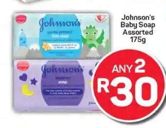 Pick n Pay Johnson's Baby Soap Assorted 175g offer