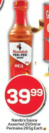 Pick n Pay Nando's Sauce offer