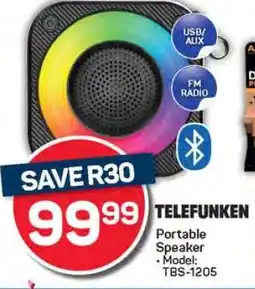 Pick n Pay TELEFUNKEN Portable Speaker offer