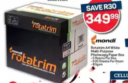 Pick n Pay Mondi Rotatrim A4 White Multi-Purpose Photocopy Paper Box offer