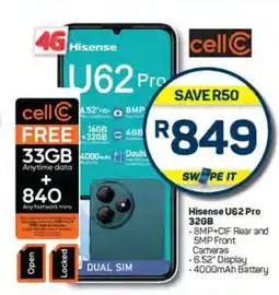 Pick n Pay Hisense U62 Pro 32GB offer
