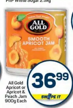 Pick n Pay All Gold Apricot or Apricot & Peach Jam offer